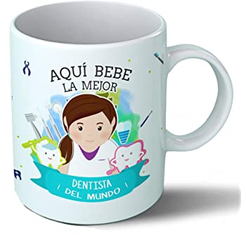 Regalo para dentista taza