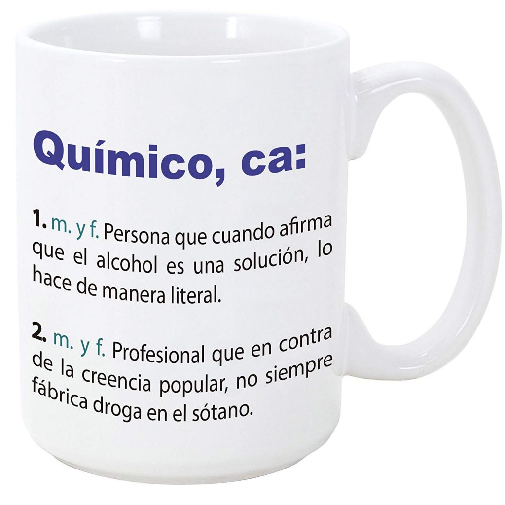 Regalo para quimicos
