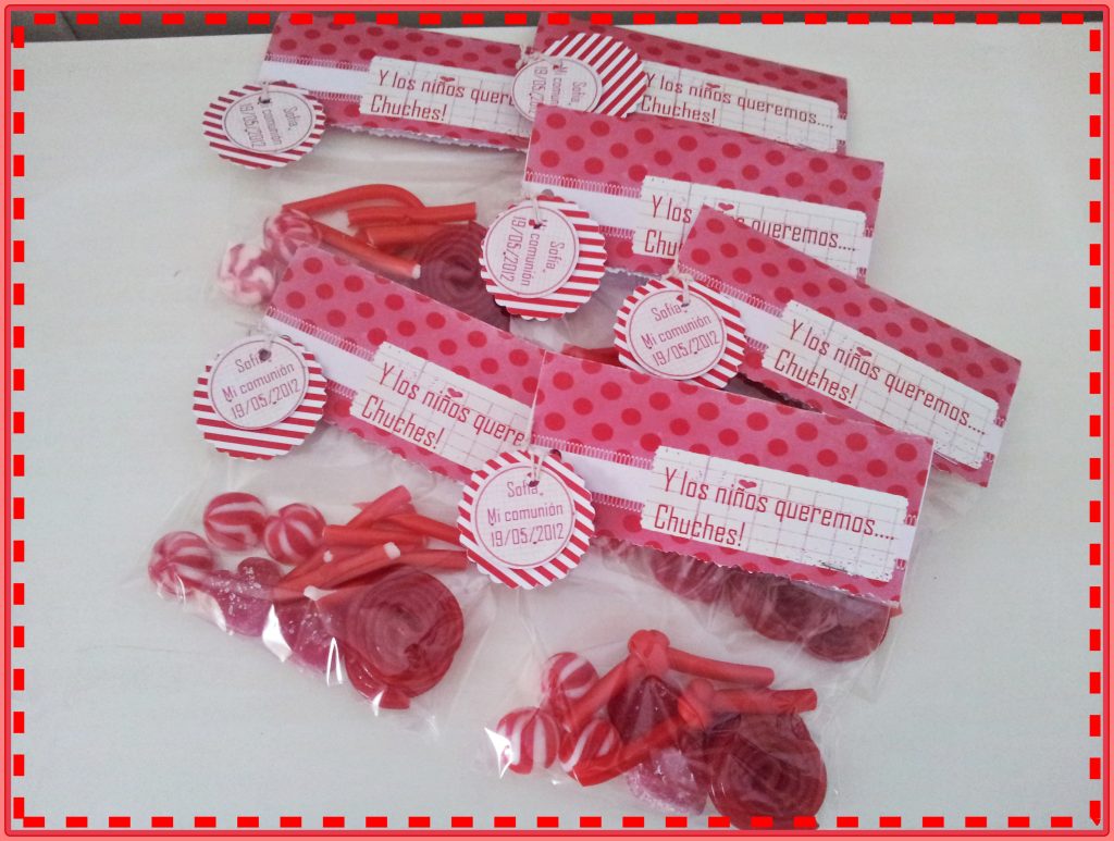 Chuches personalizadas