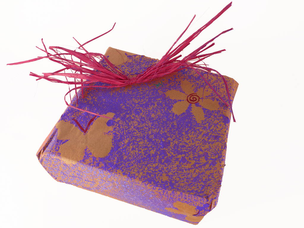 Papel de regalo personalizado