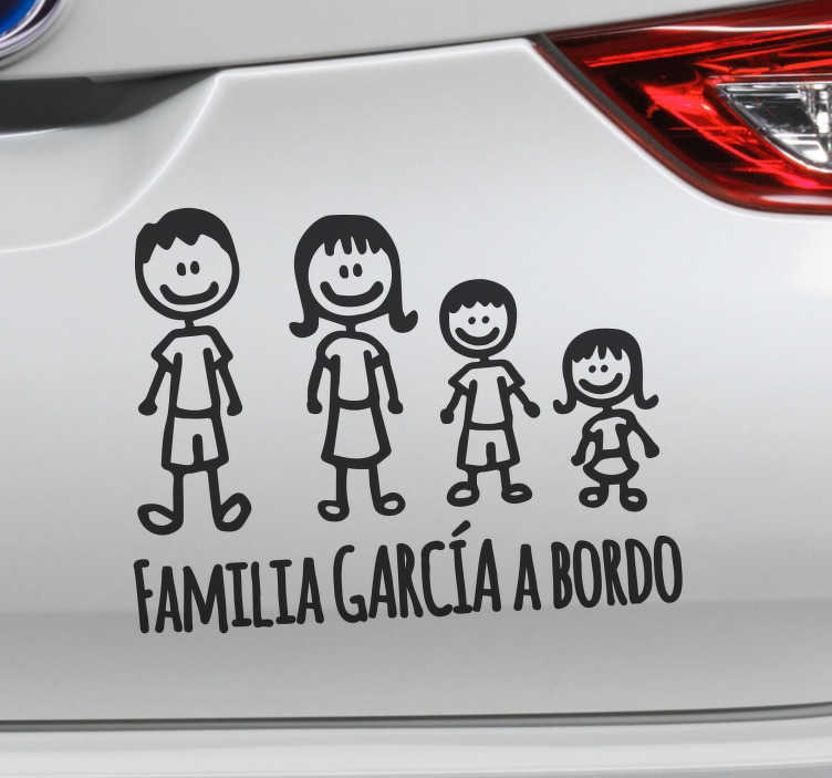 Pegatinas personalizadas para coche